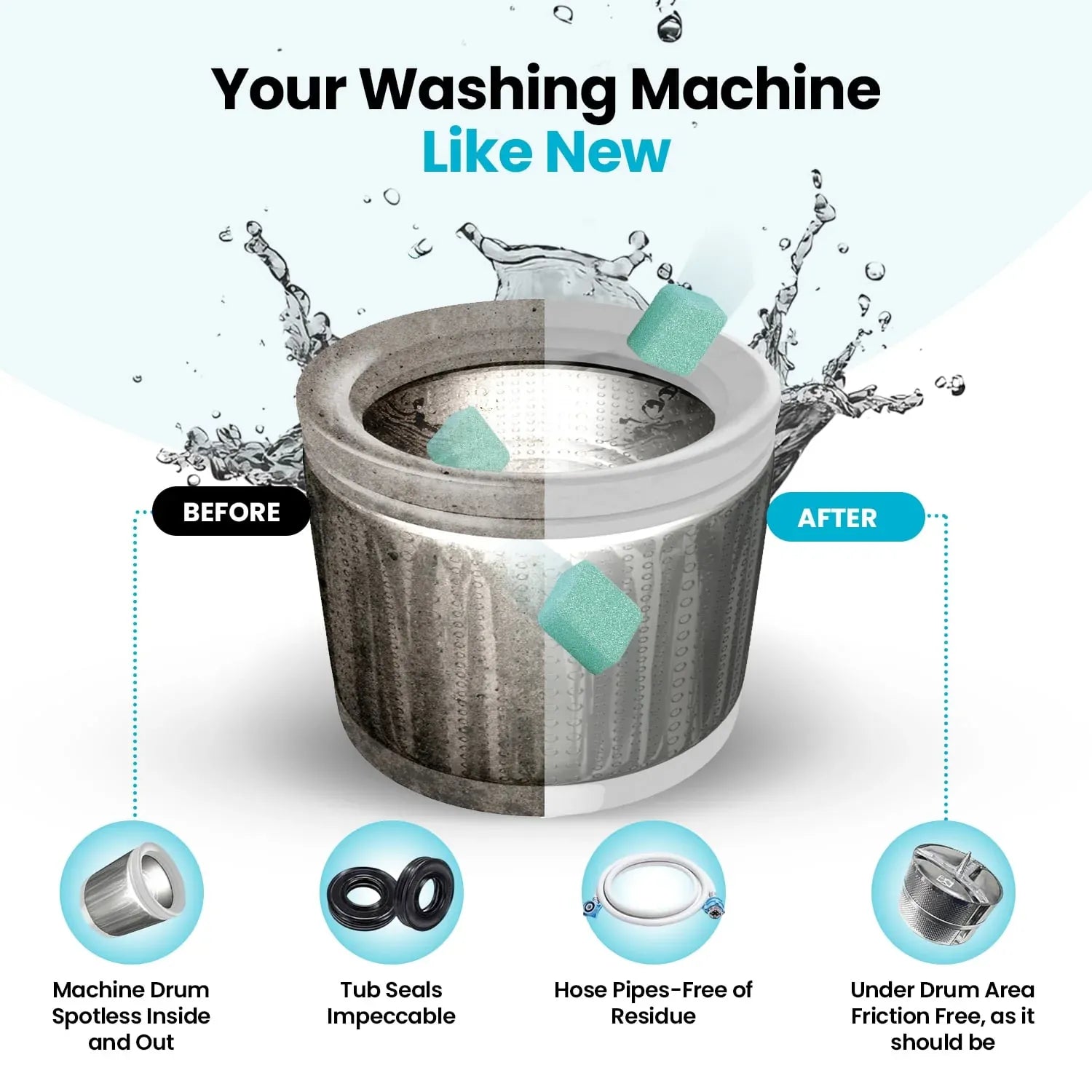 Uproot Washing Machine Cleaner