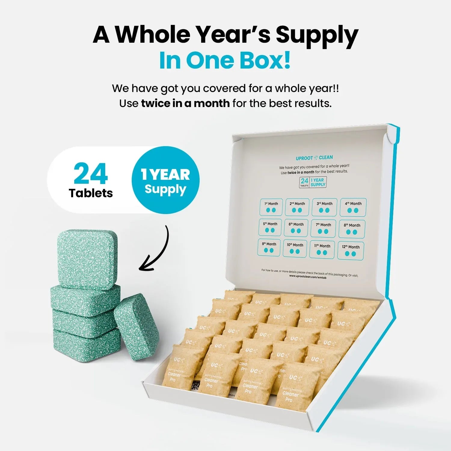 Uproot Washing Machine Cleaner